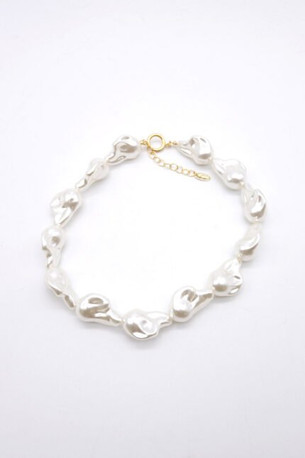 Zelie Baroque Pearl Necklace