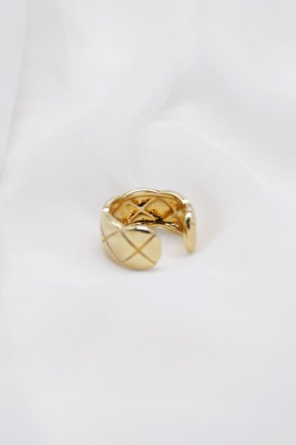 Quilted Statement Ring